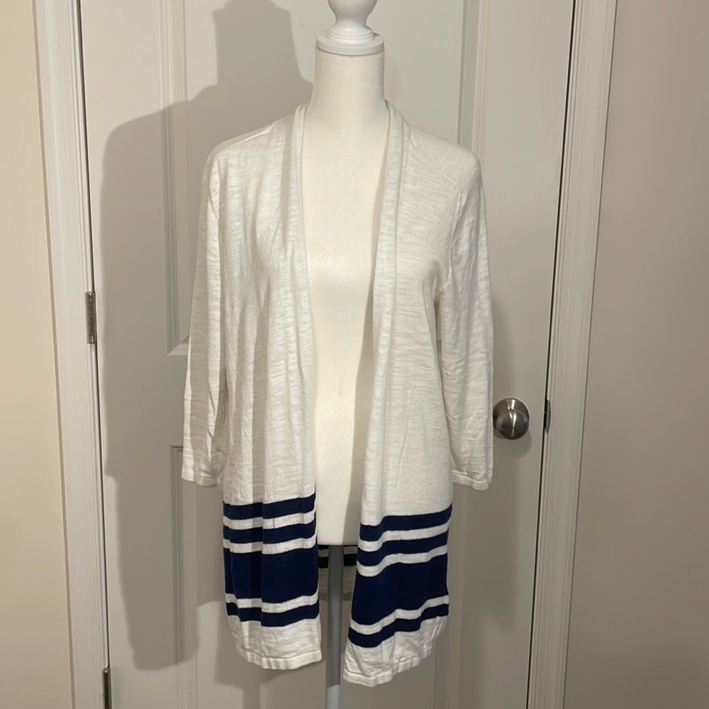 Lands End lightweight knit cardigan